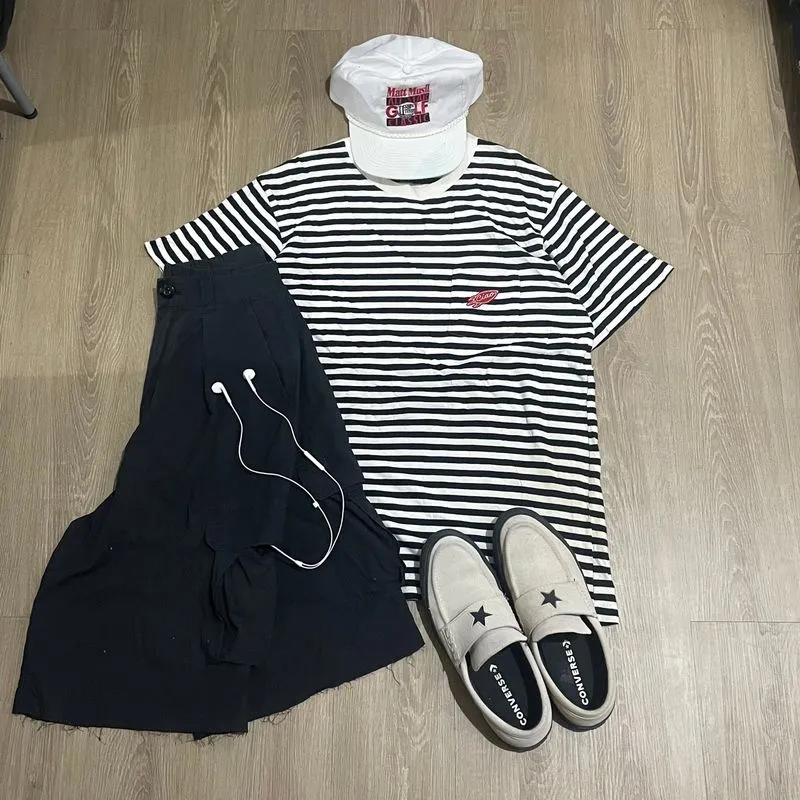 UNIQLO STRIPPES SHIRT photo 1