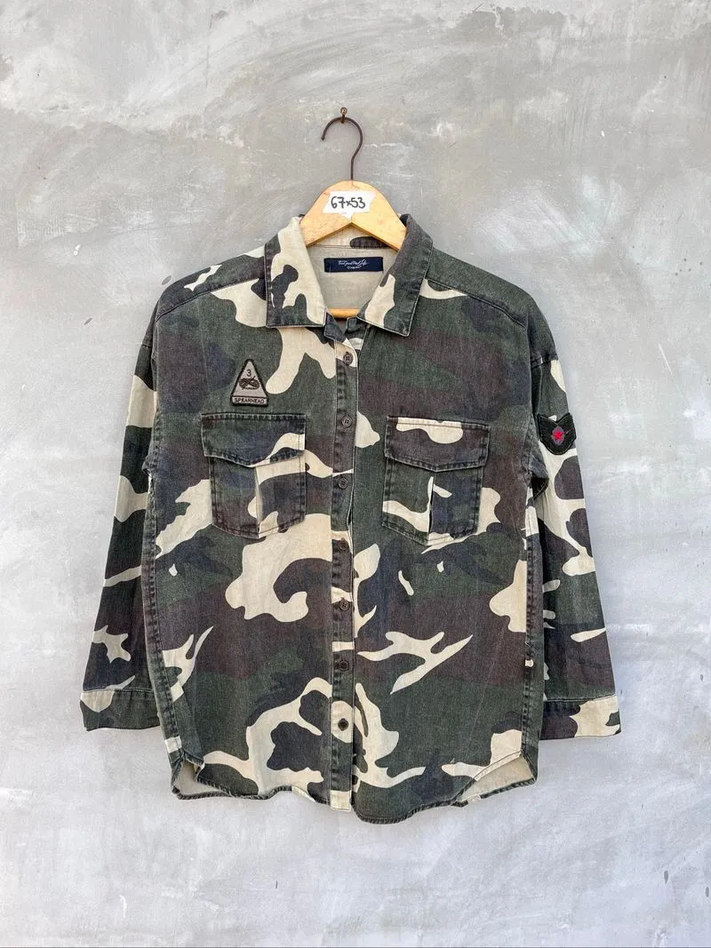 Ciaopanic japan camo shirt military photo 1