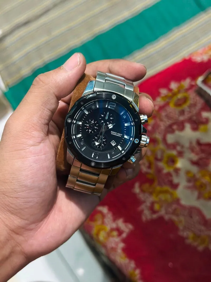 Jam tangan Swiss Navy Chrono photo 1