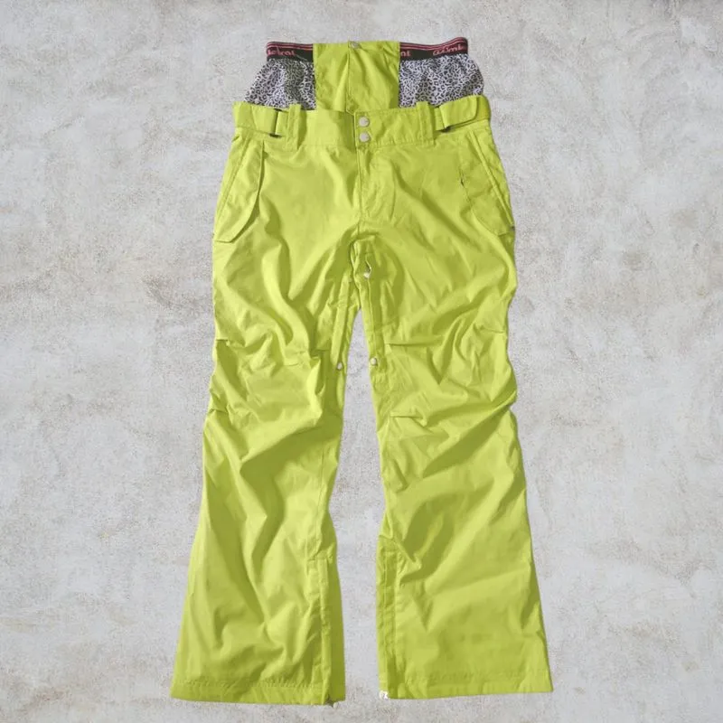 Gorpcore Streetwear Wanita yellow green photo 1