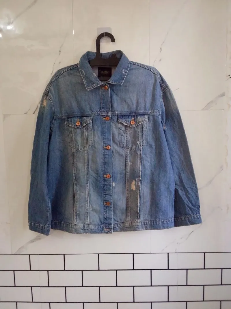 Jaket Denim cowok/ UNISEX ZARA photo 1