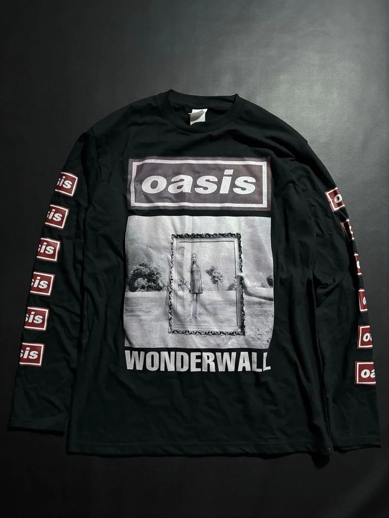 oasis wonderwall loongslev tee photo 1