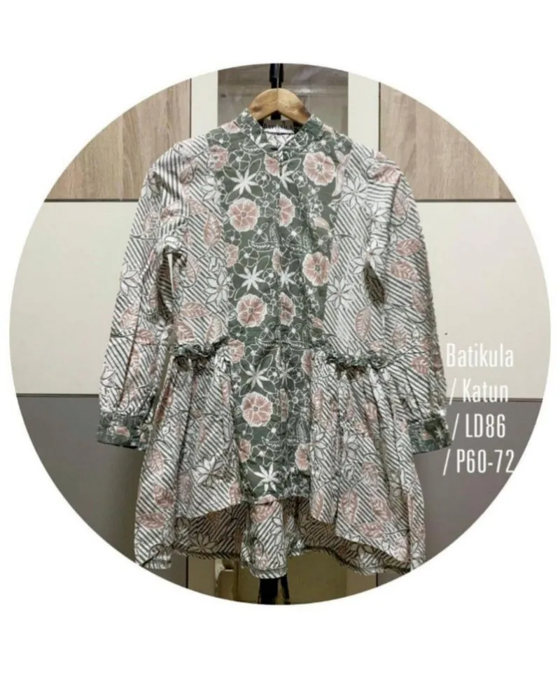 Blouse batik batikula photo 1