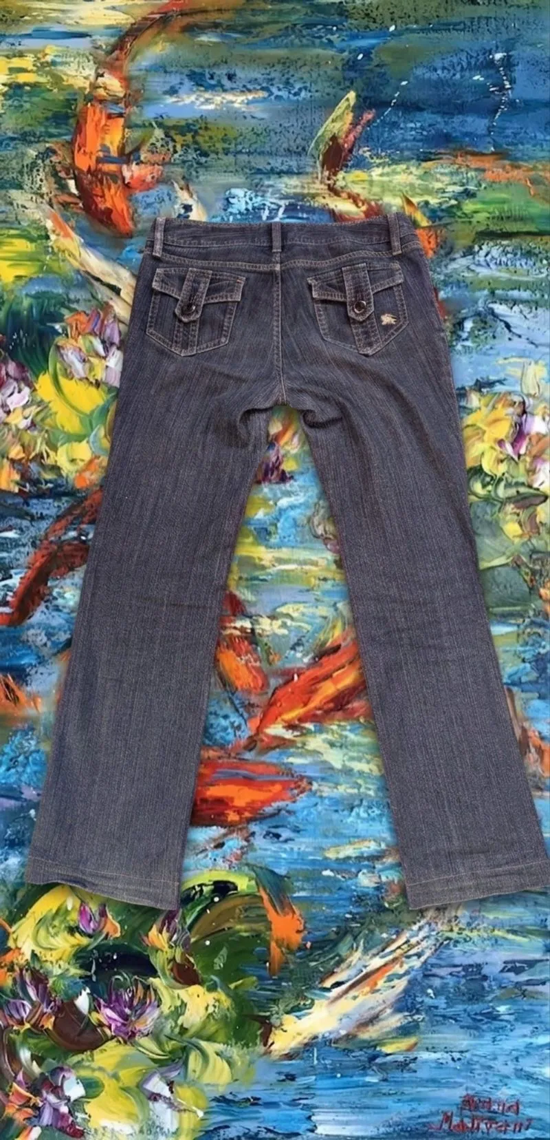 Burberry bootcut jeans photo 1