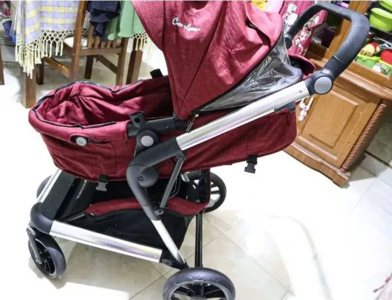 Stroller cocolatte mist red  photo 1