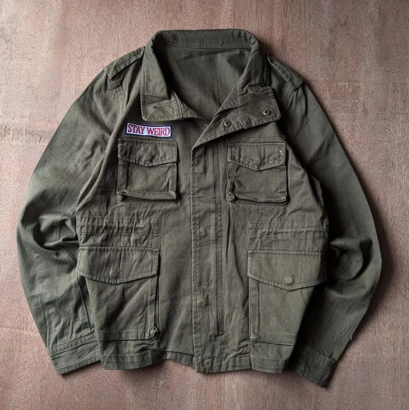 STAY WEIRD Parka Jacket photo 1