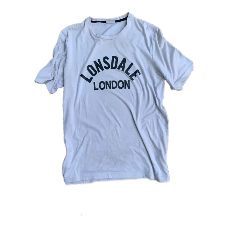 Lonsdale Casual T-shirt Pria white photo 1
