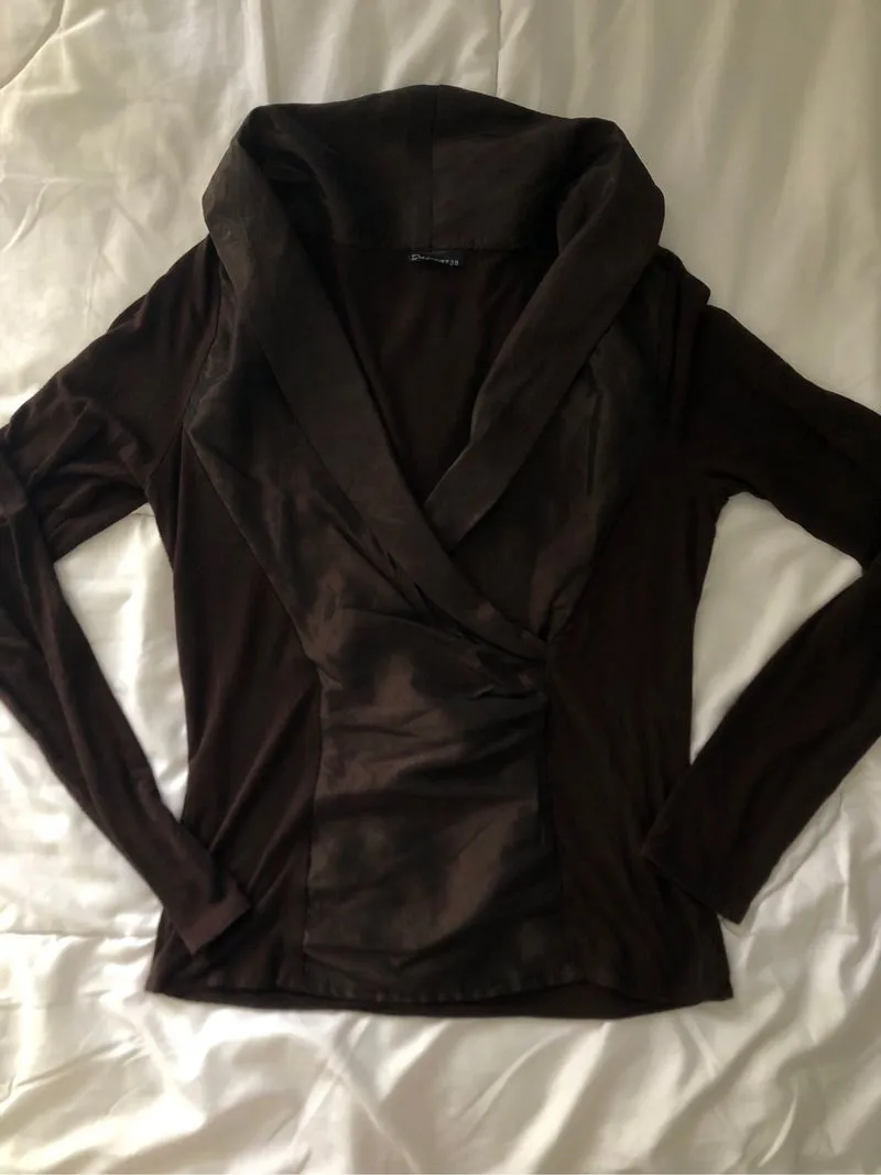 long sleeves coklat photo 1