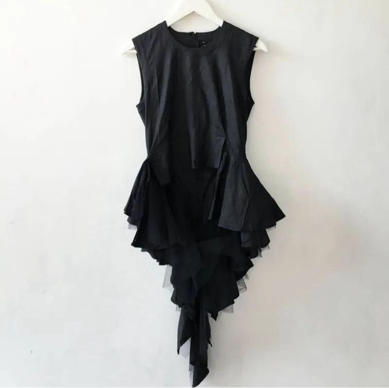 COMME des GARÇONS Avant Garde Midi dress Wanita black photo 1