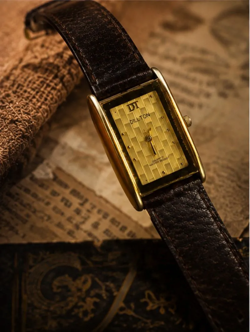 Not Seiko Tank | Dillton Tank Textured Dial Vintage photo 1