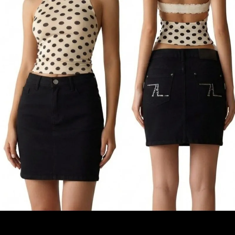 ZARA rok denim mini  photo 1