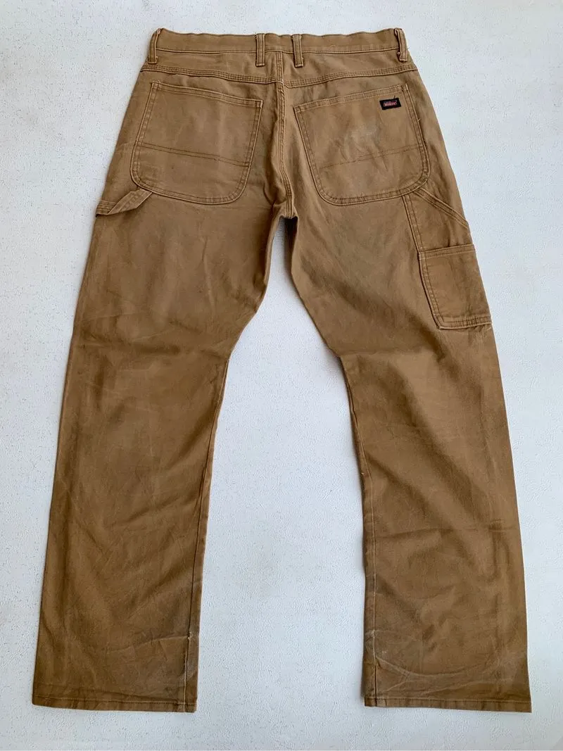 2022’ Dickies Canvas Carpenter Rinsed Brown photo 1