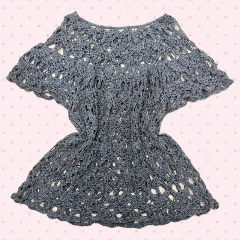 Crochet Knit Dress  photo 1