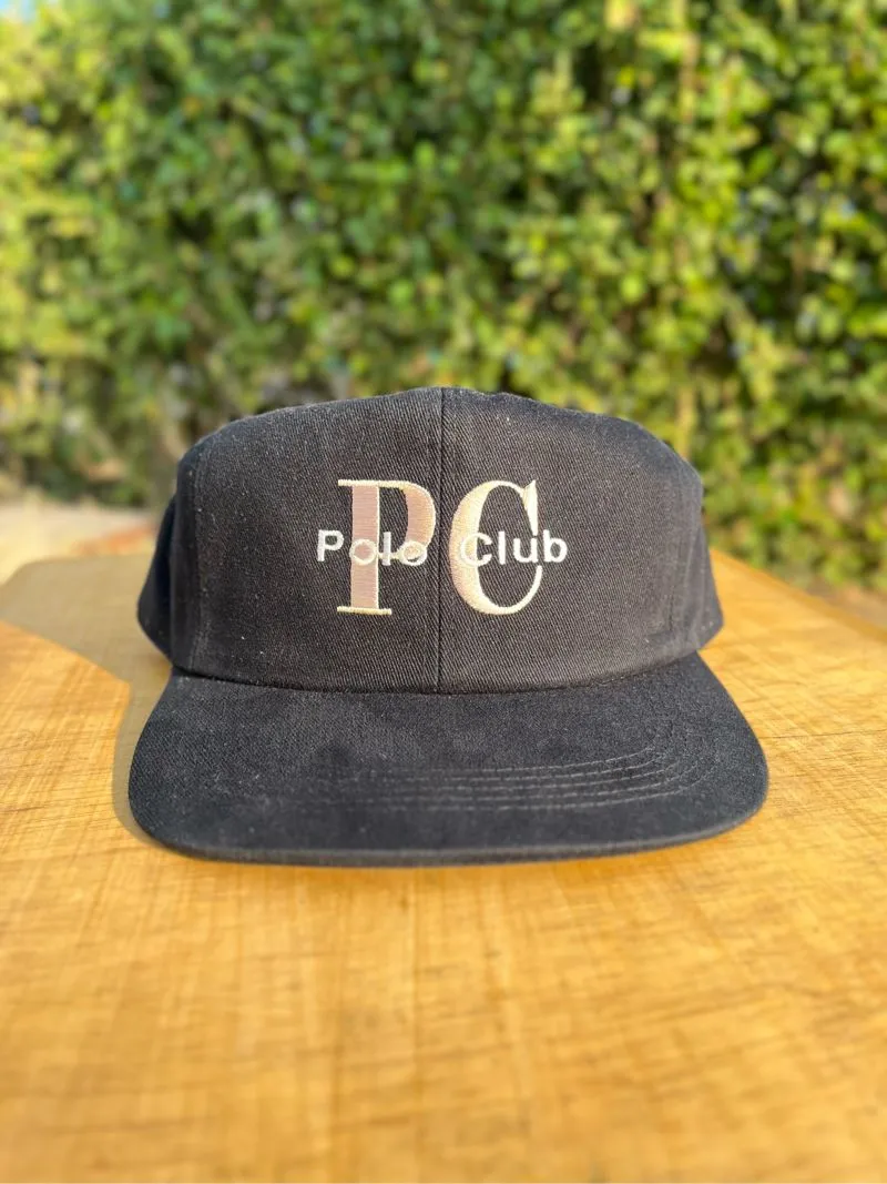 Vintage Hat Pria black photo 1