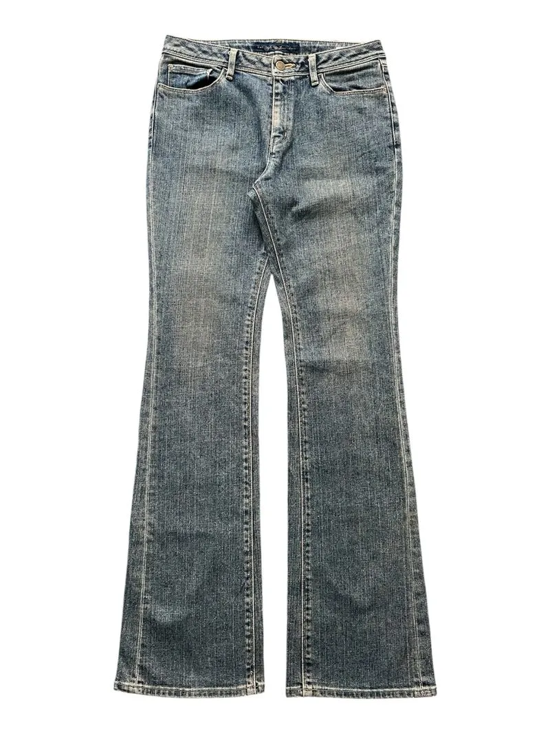 Bobson Faded Washed Bootcut Jeans photo 1