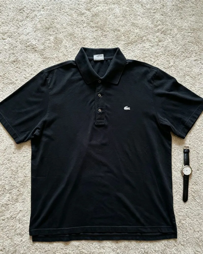 POLO LACOSTE LOGO PUTIH  photo 1