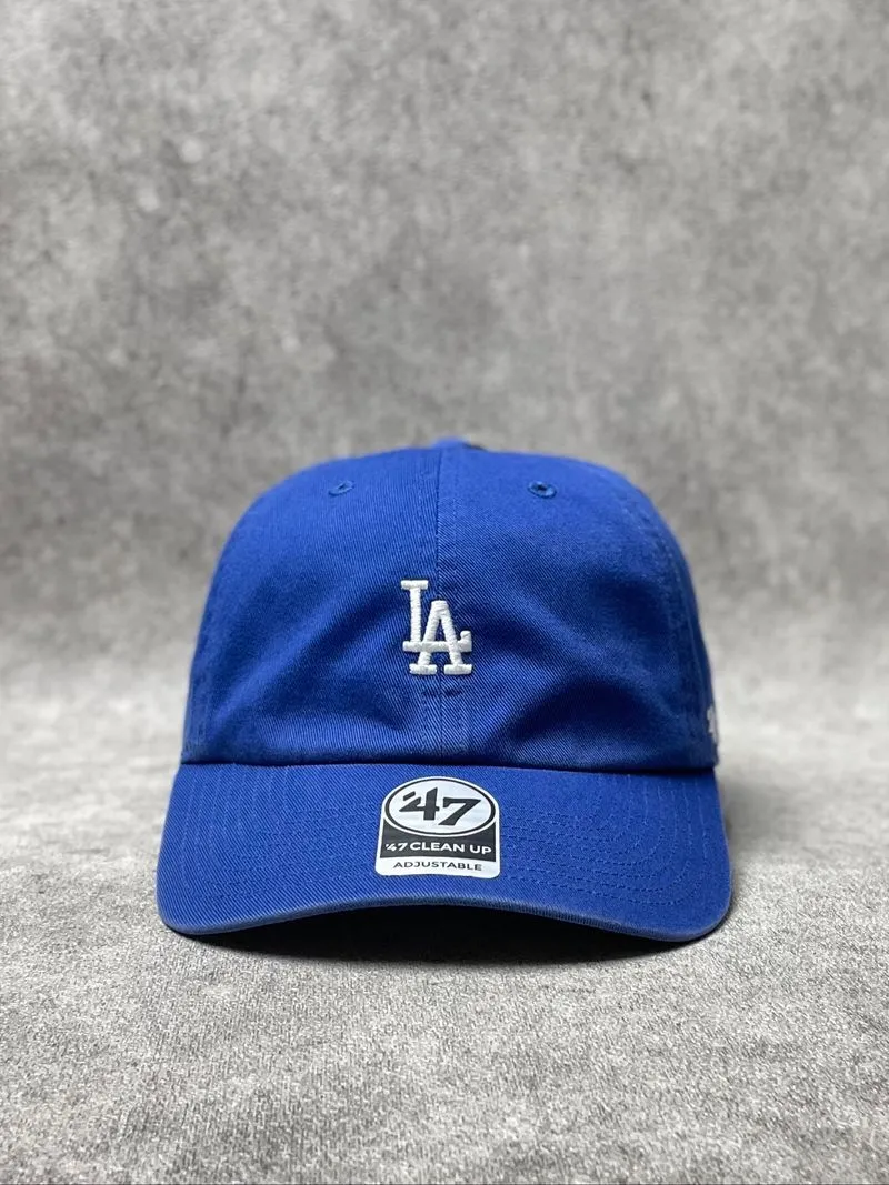 Topi 47’ Brand Los Angeles Dodgerss “LA” Logo Team Unstructu photo 1