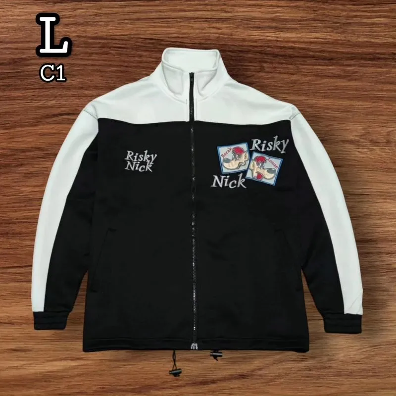 Casual Track jacket Pria white black photo 1