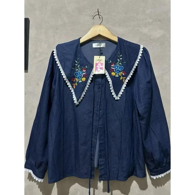 NEW KEMEJA DENIM JASTIP BANGKOK THAILAND photo 1