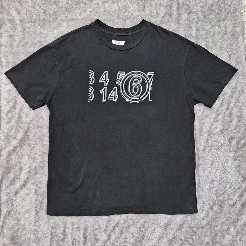 Maison Margiela Luxury Avant Garde T-shirt Pria black photo 1