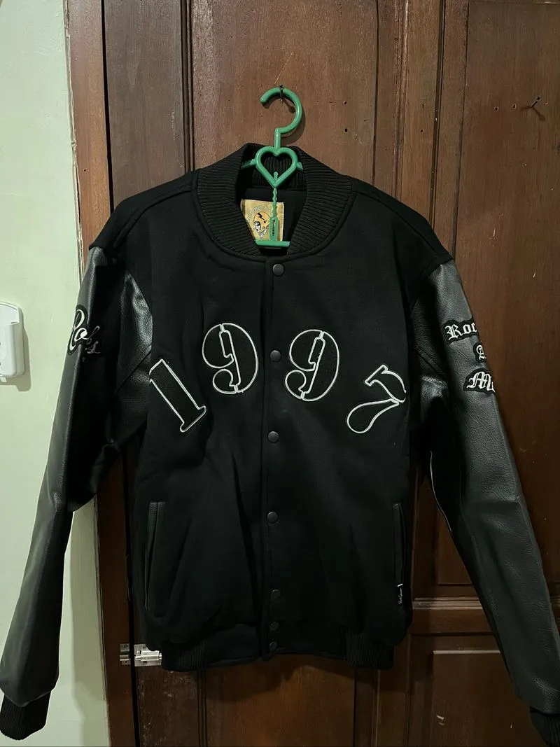 Varsity Leather Jacket photo 1