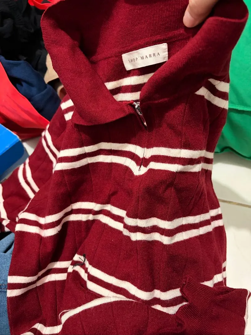 Long sleeve top knit photo 1