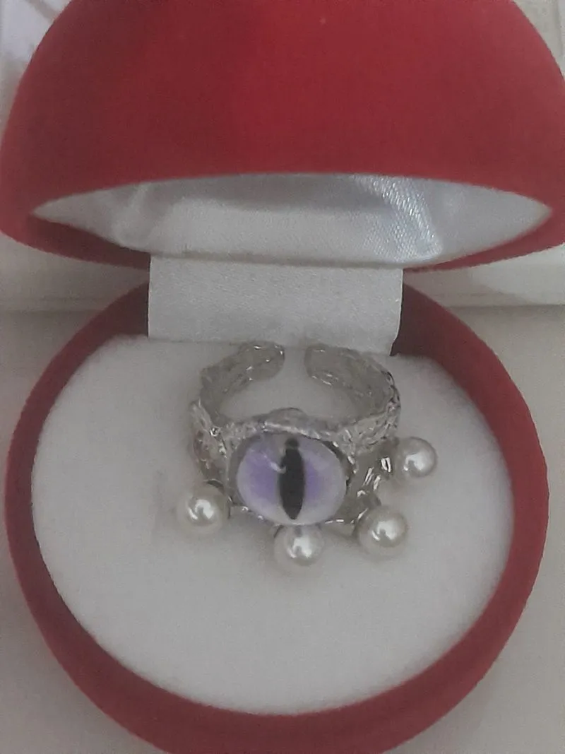 Cincin warna  perak wanita photo 1