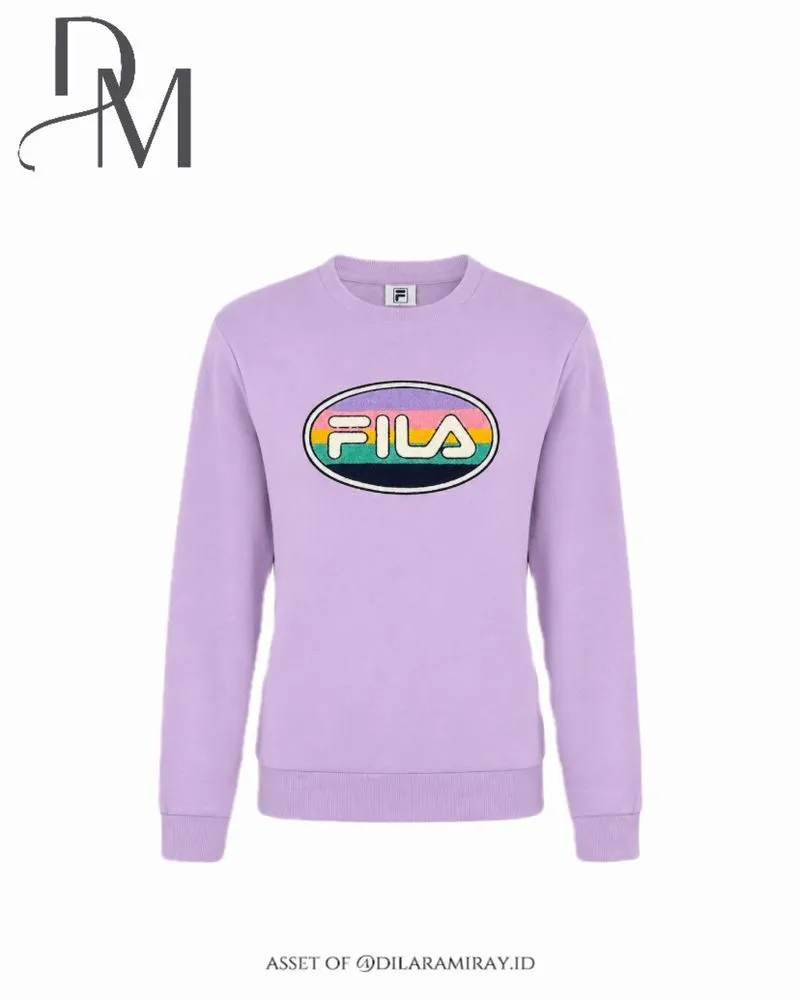 FILA Original Sport Crewneck in Lilac Pullover Purple photo 1