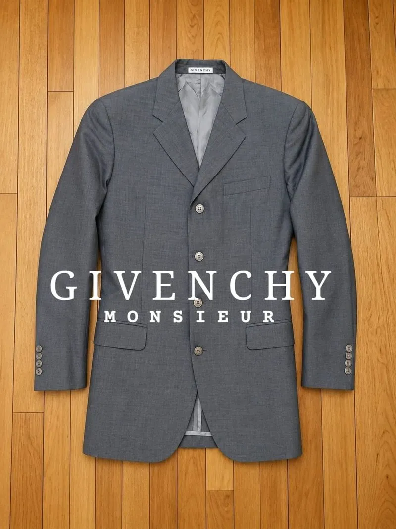 givenchy jas blazer slimfit abu pria luxury givenchy bekas photo 1