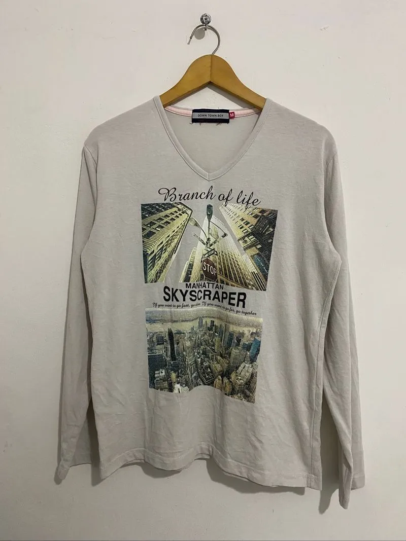Japanese Poem City Hall Longsleeve Vkei Tornadomart Kmrii photo 1