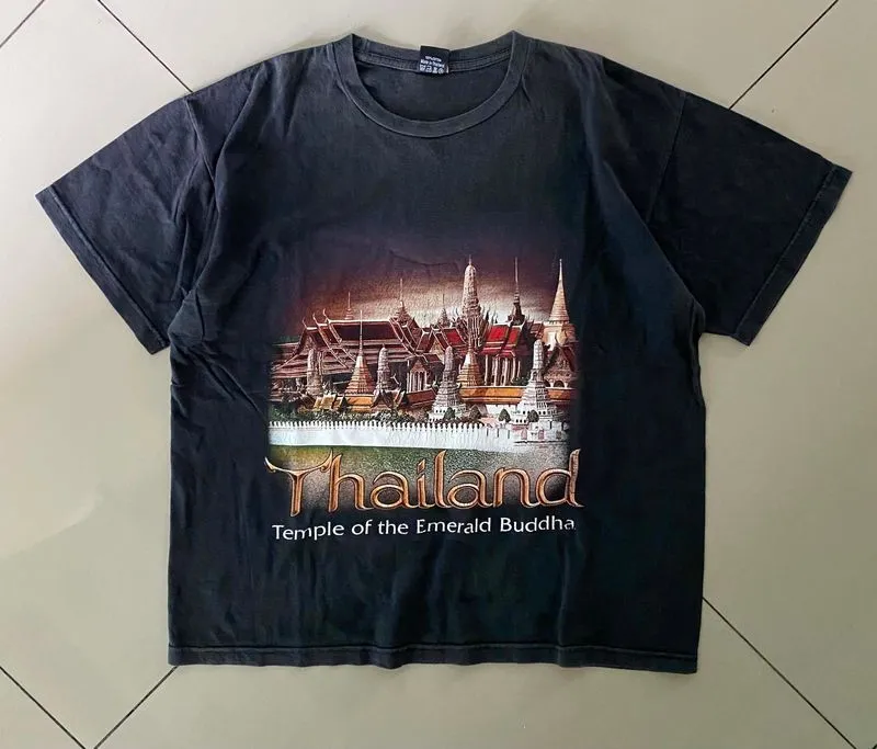 T-shirt Thailand vintage temple of the emerald buddha photo 1