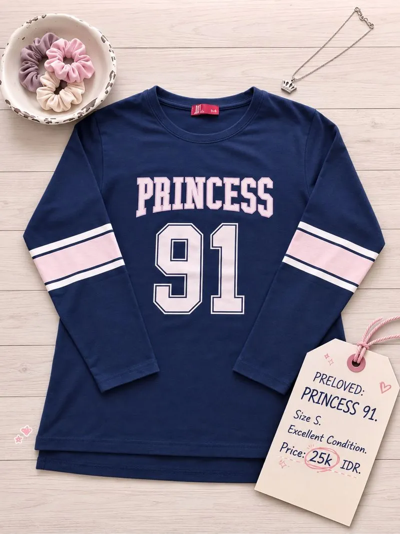 ✨ PRELOVED CASUAL TEE - 25K AJA! ✨ Kaos lengan panjang warna photo 1