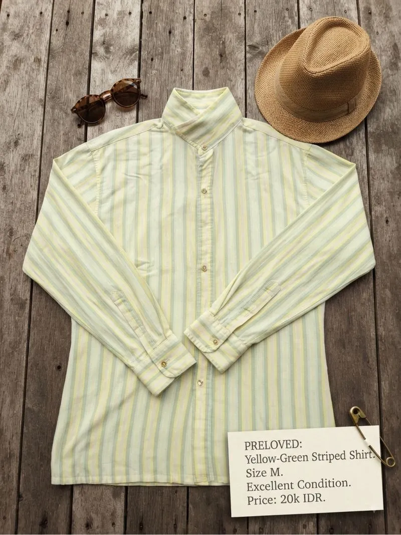✨ PRELOVED STRIPED SHIRT - 30K AJA! ✨ photo 1