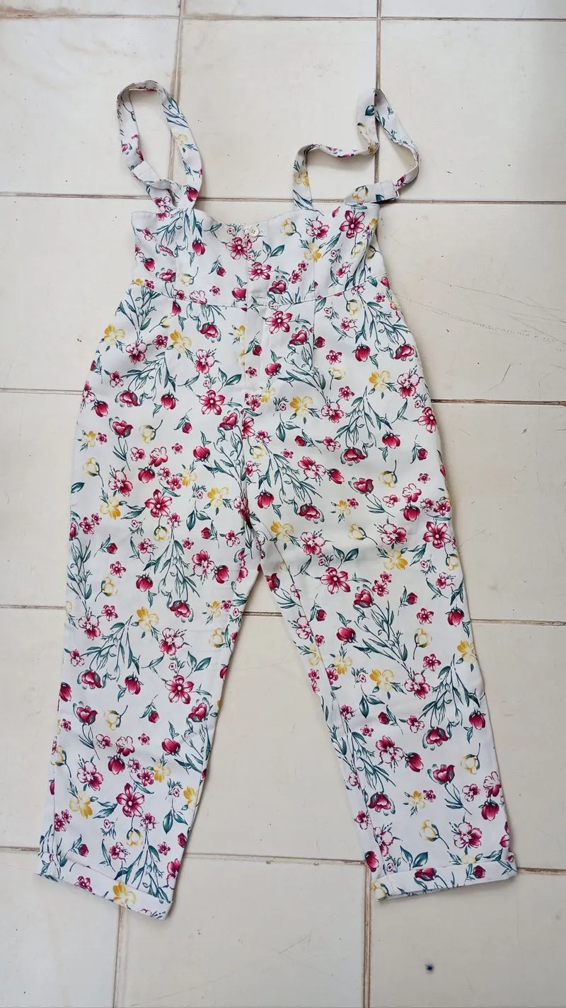 Jumpsuit Celana Flower Fairy Cute Coquette Play Artsy photo 1