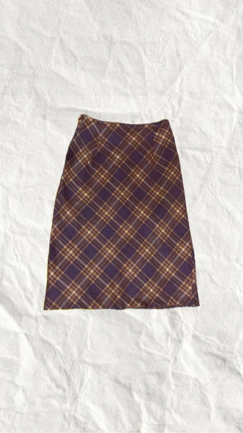 Vintage Skirt Wanita purple photo 1