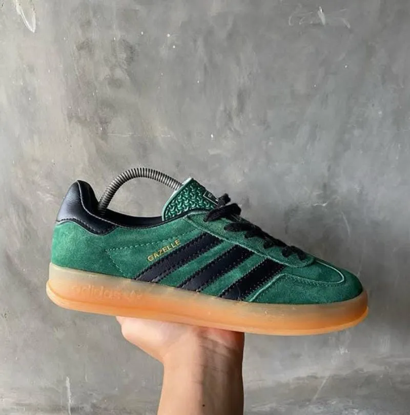 Adidas Casual Casual shoe Pria green black photo 1