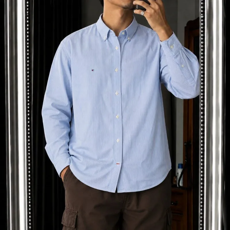 Kemeja stripe tommy hilfiger tailored (fitted) photo 1