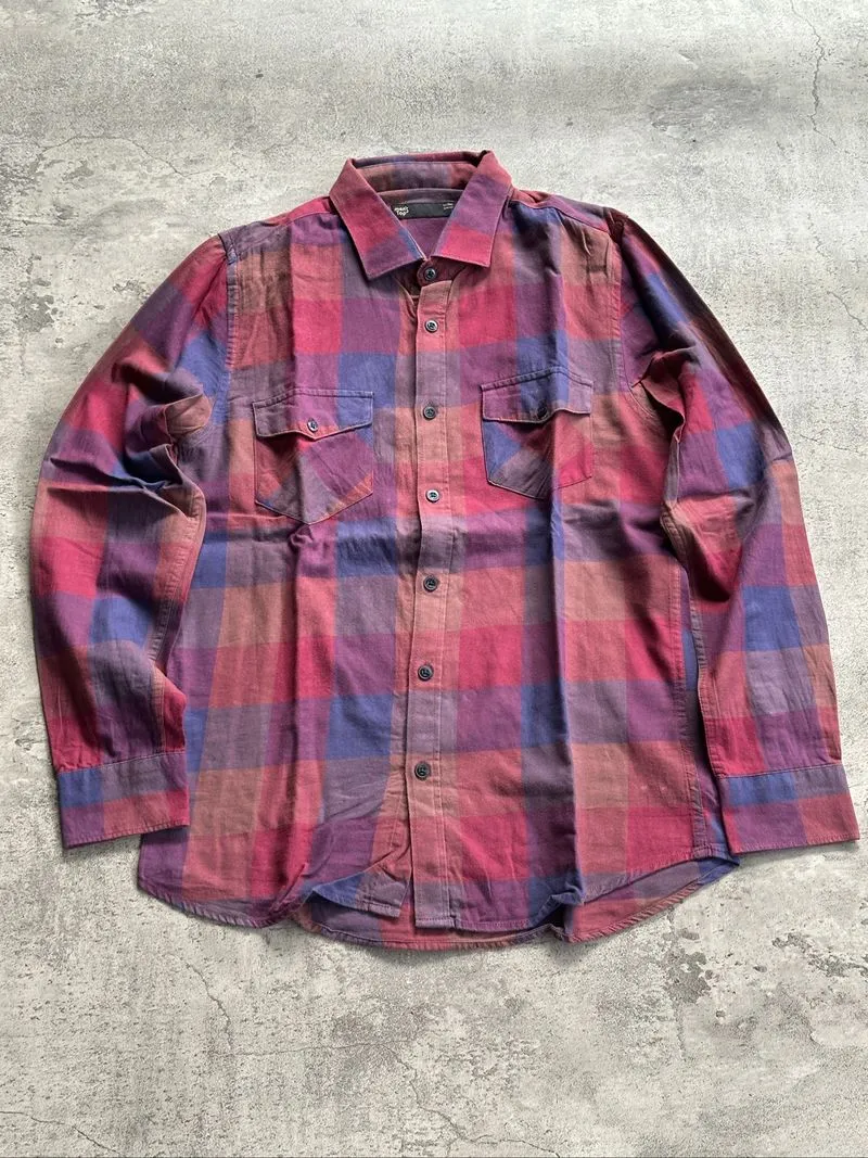 Men’s Top Kemeja Flannel photo 1