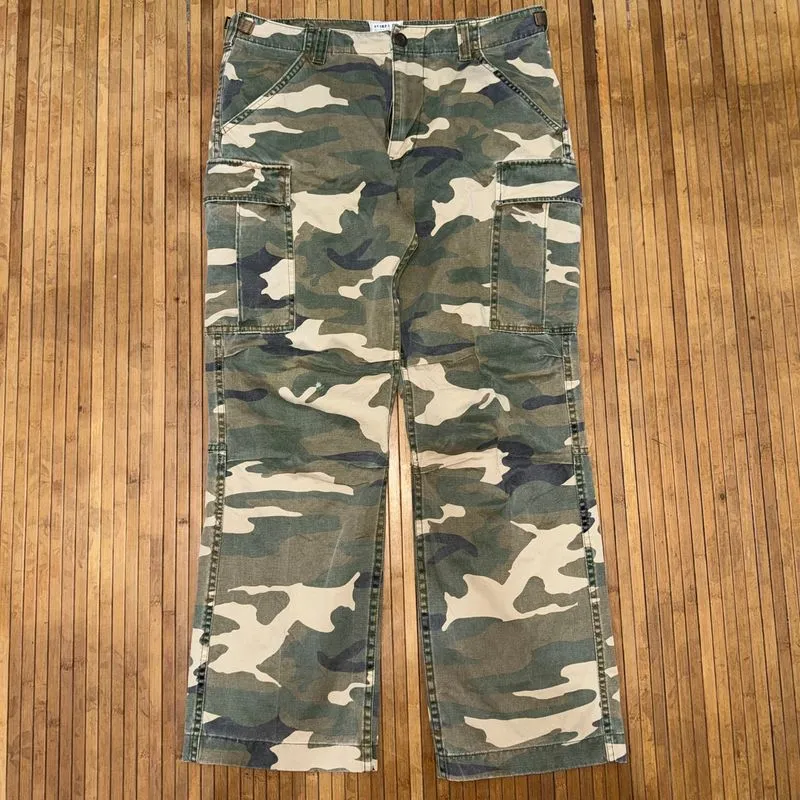 VINTAGE AVIREX USA CAMOUFLAGE ARMY UNIFORM OG 107 M65 FIELD  photo 1