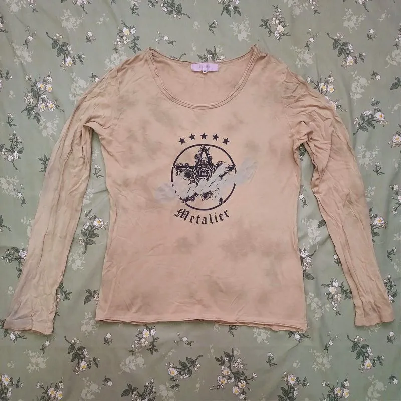 Kaos Metalier Grafis y2k photo 1