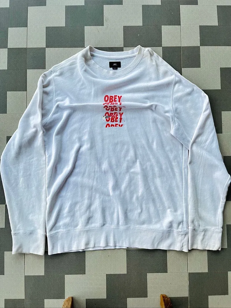  Crewneck Obey Original Vintage  photo 1