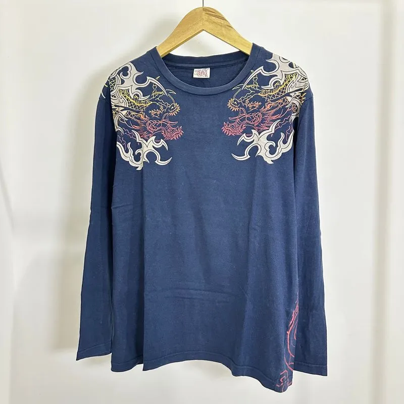 TRADITIONAL JAPANESE SUKAJAN DRAGON SPECE OPERA LONGSLEEVE photo 1