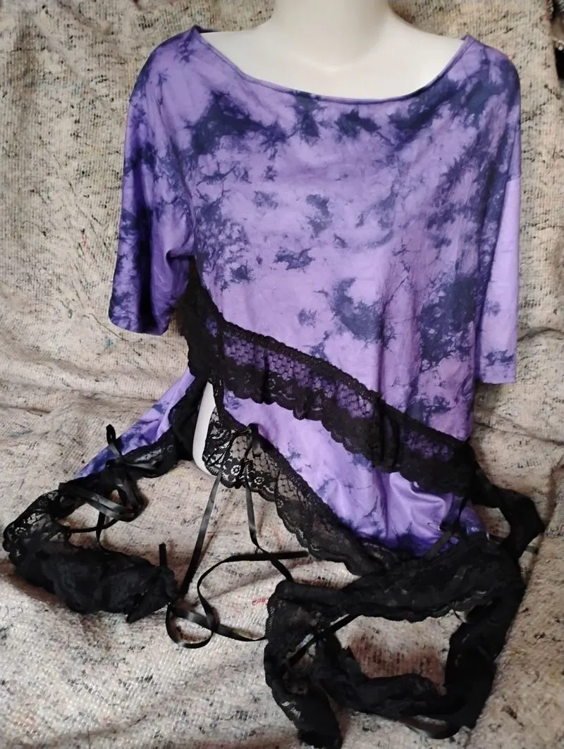SHEIN tie die Lace  photo 1