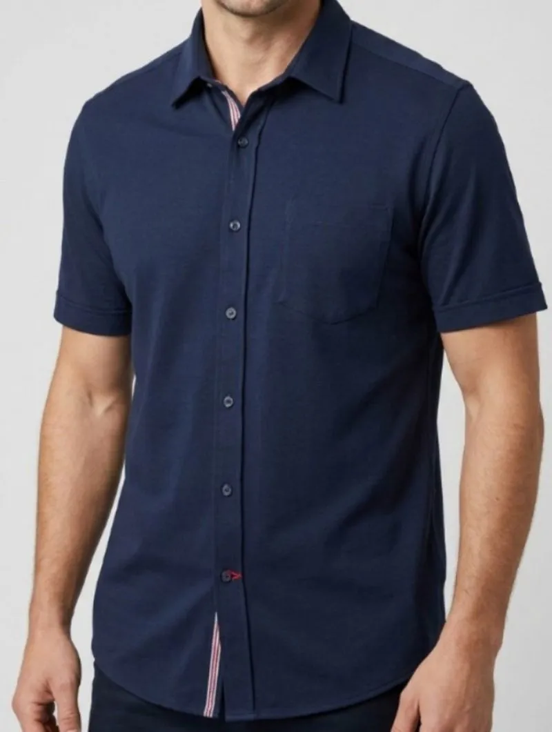 Minimal Men Tops Baju Atasan Pria Full Button photo 1