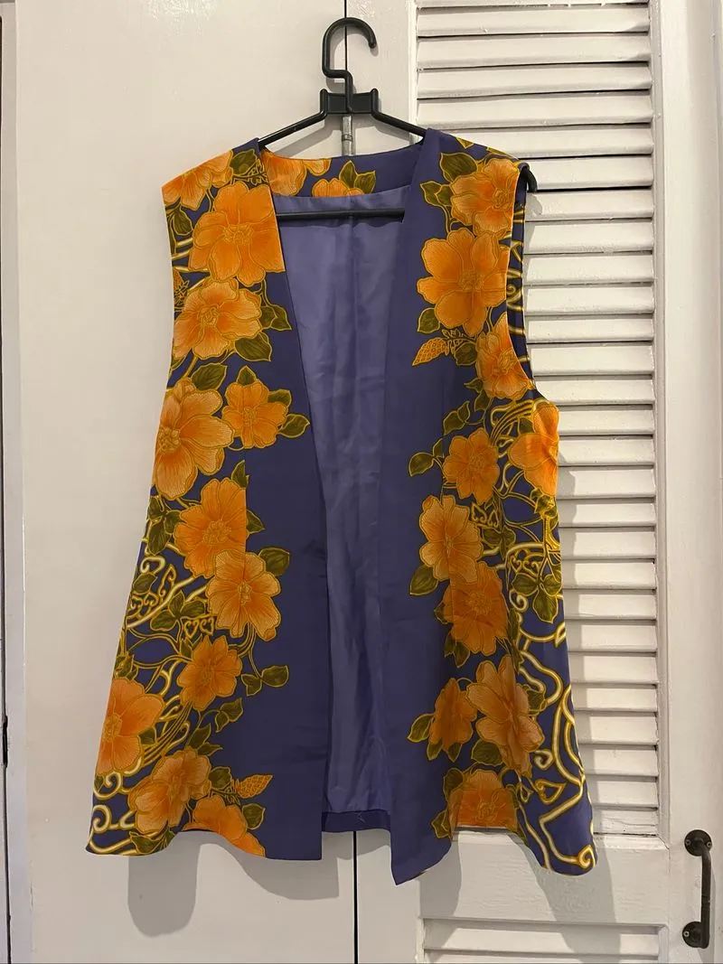 BATIK FLOWERS CARDIGAN photo 1