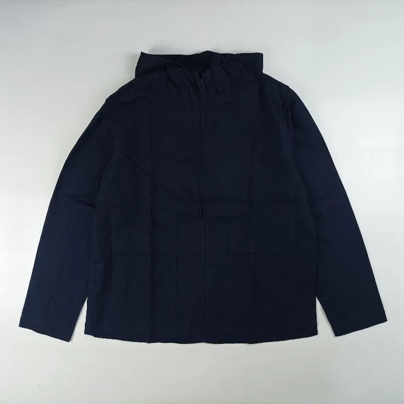 Uniqlo Casual Windbreaker Wanita navy photo 1