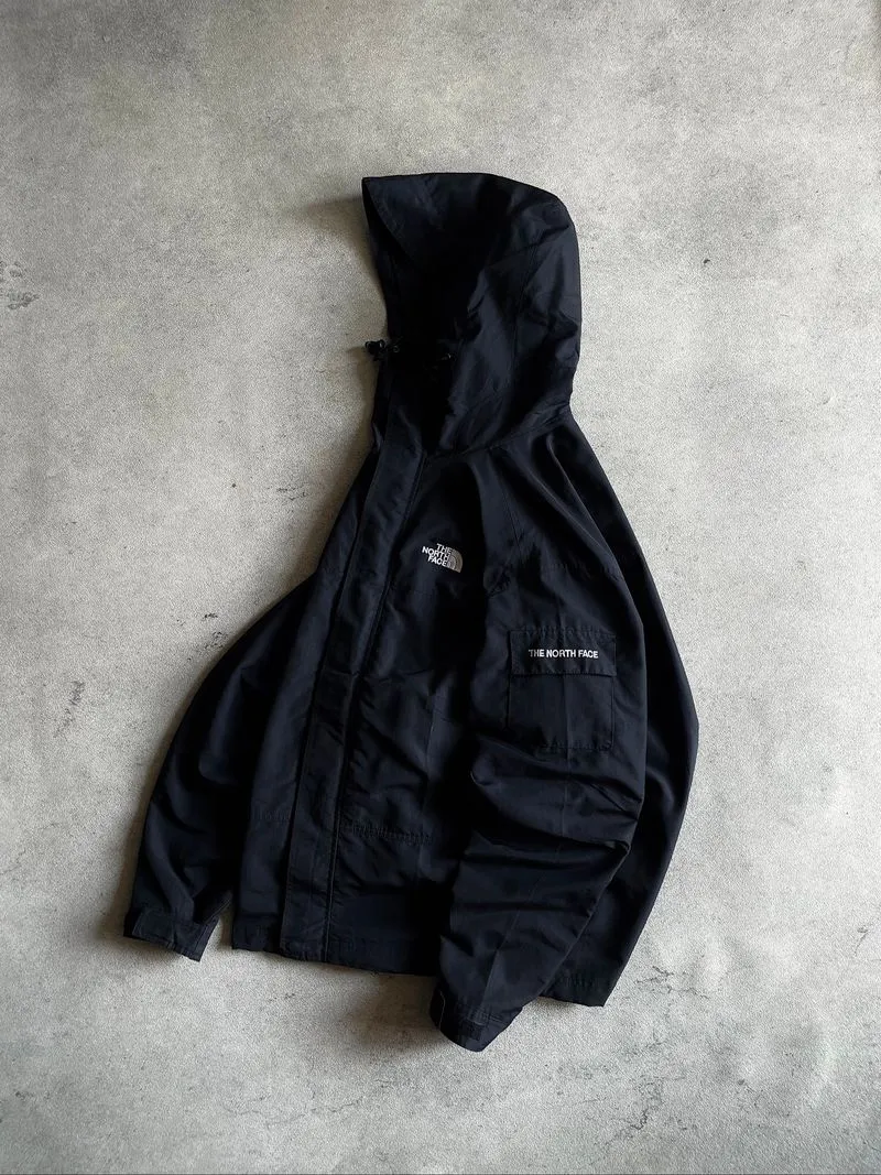 TNF SIDE POCKET OUTDOOR BLACK JACKET  photo 1