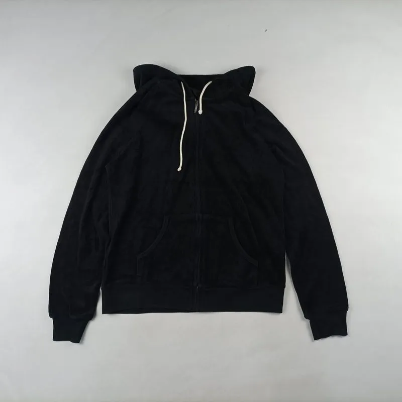 Uniqlo hoodie fleece size M wanita H132 photo 1