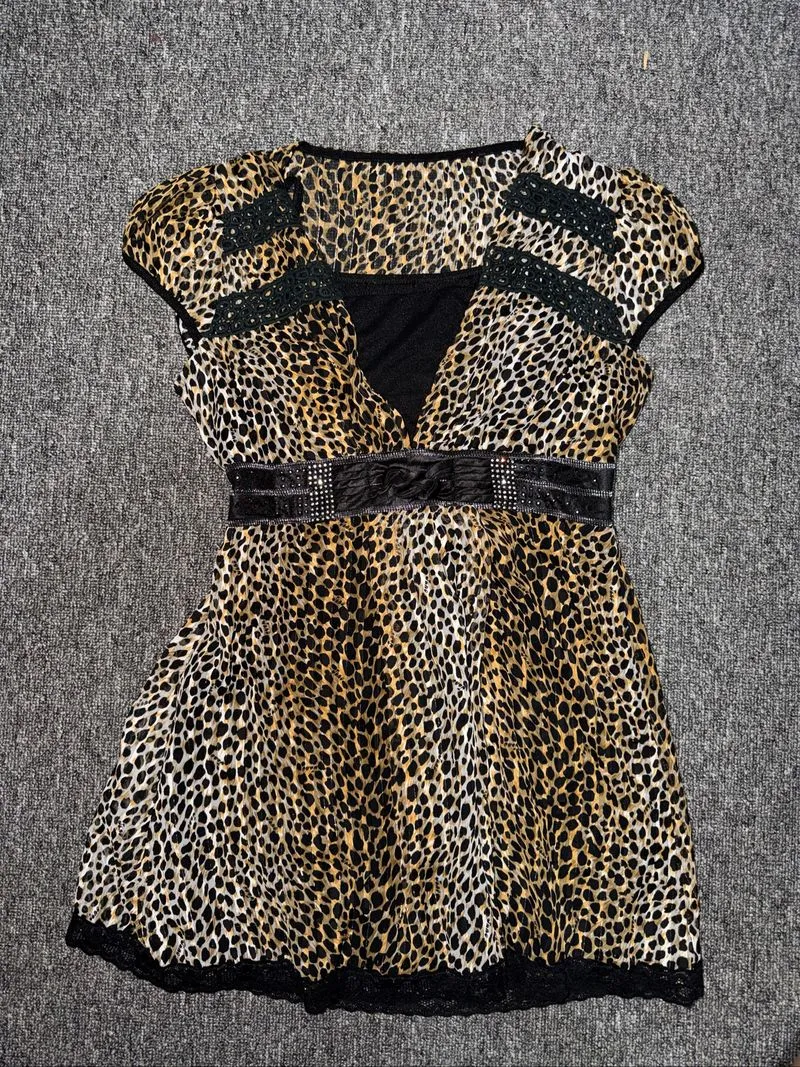 leopard dress  photo 1