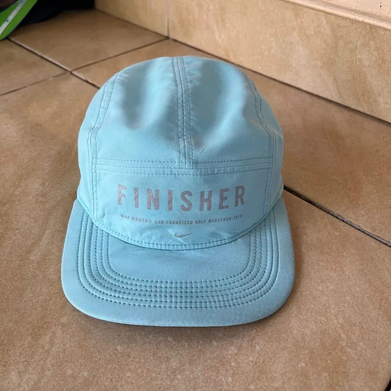Topi nike 5 panel running photo 1